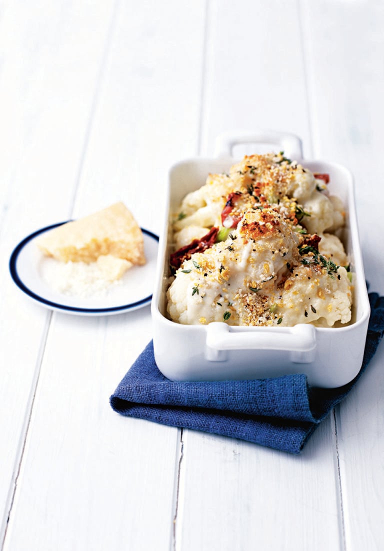 Quick cauliflower cheese