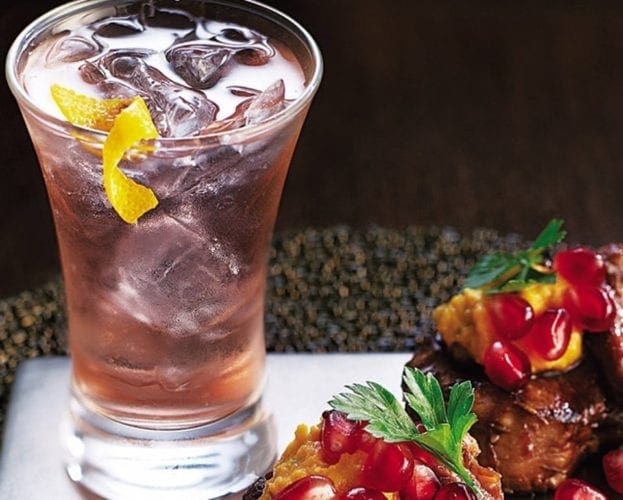 Campari whiskey cocktail
