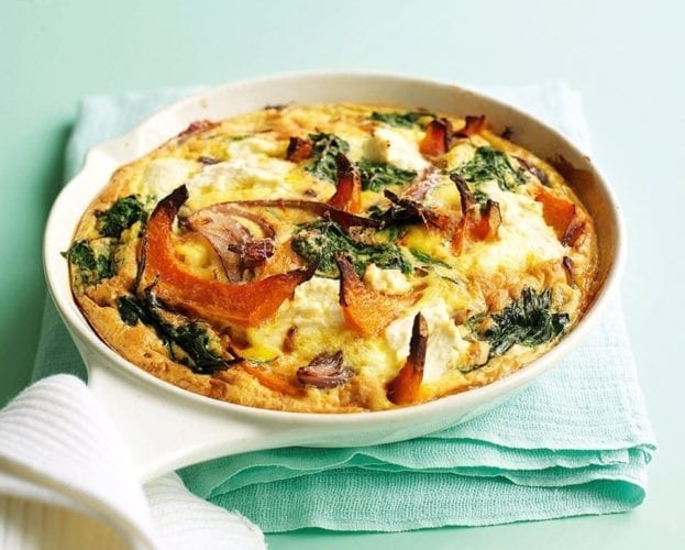 Frankfurter and mushroom tortilla