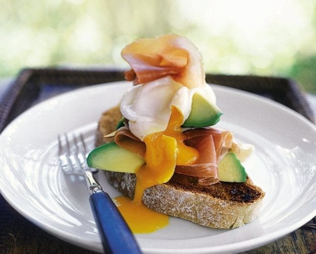 Avocado bruschetta