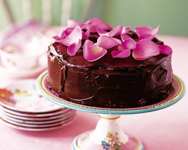 Chocolate celebration layer cake