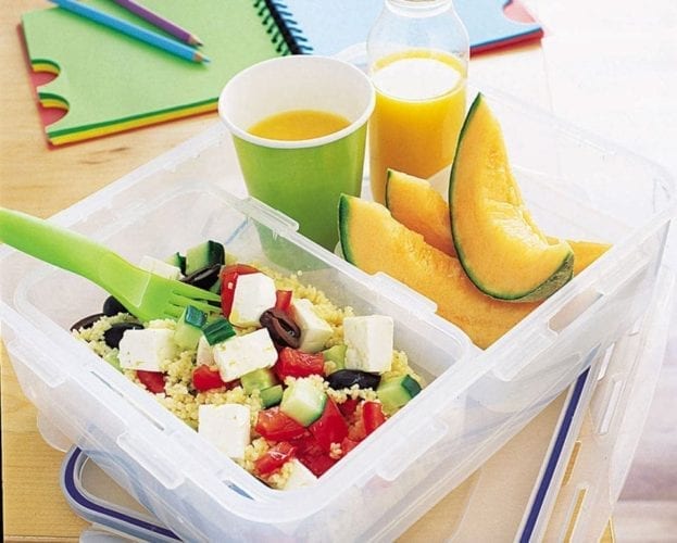 Couscous with feta