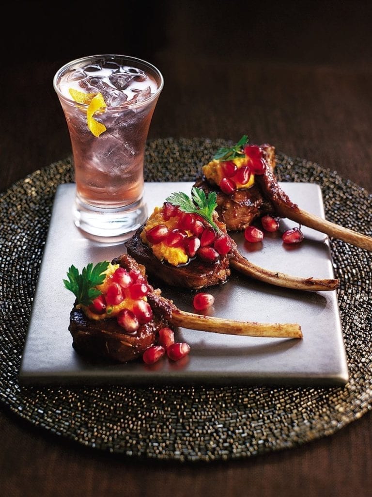 Moroccan lamb cutlets