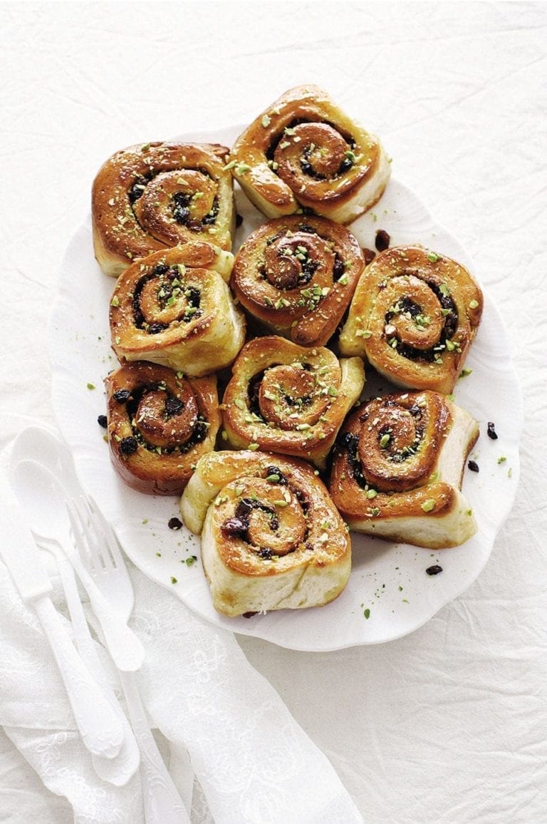 Cardamom-scented Chelsea buns