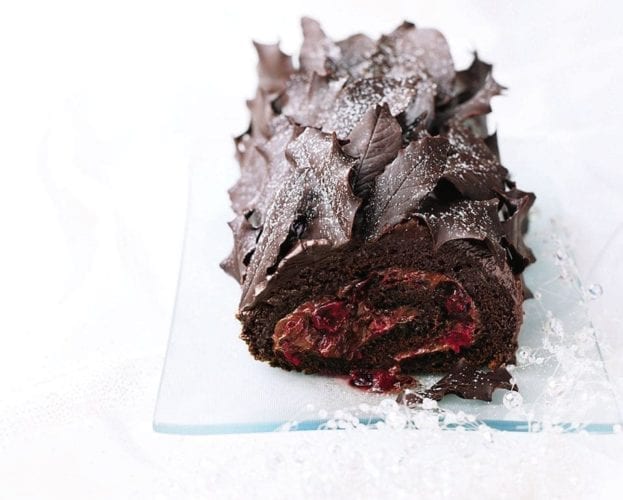 How to make a Christmas roulade