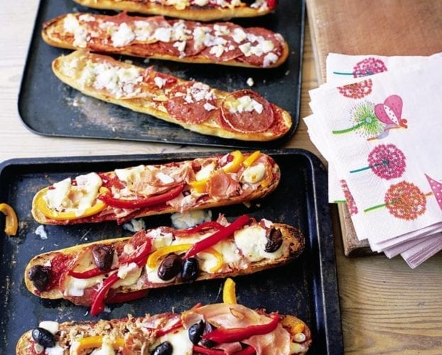 French bread pizzas