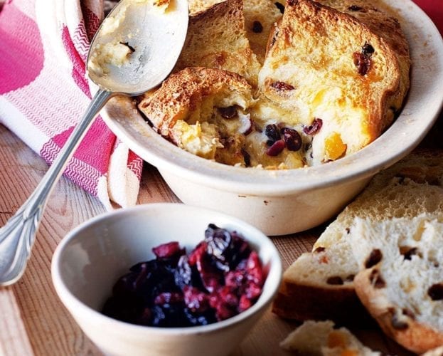leftover panettone pudding