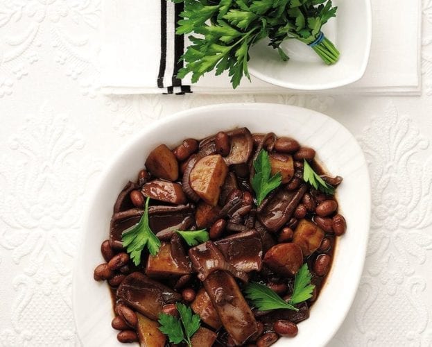 Cuttlefish and beans