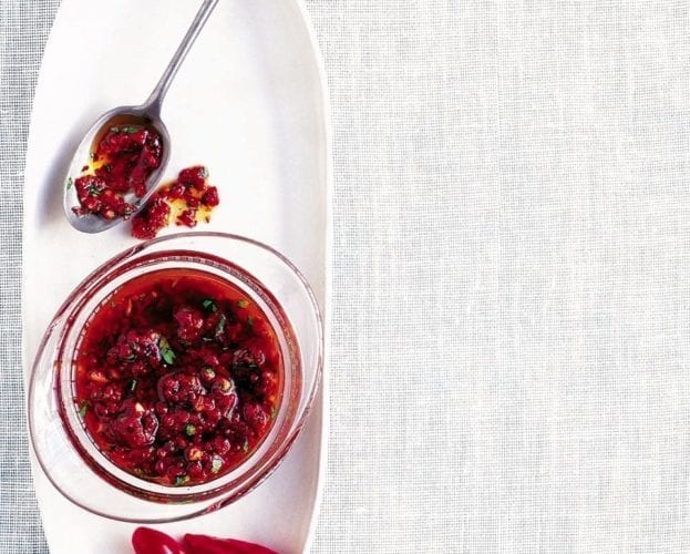 Homemade harissa