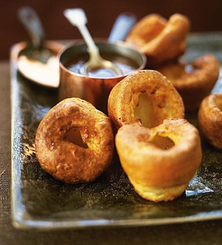 Mustard Yorkshire puddings