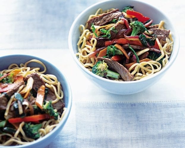 Steak and five-spice stir-fry