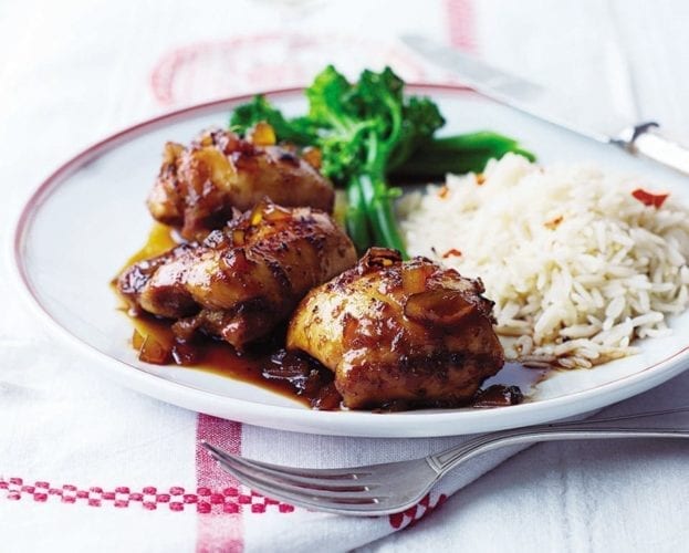 Honey and ginger chicken