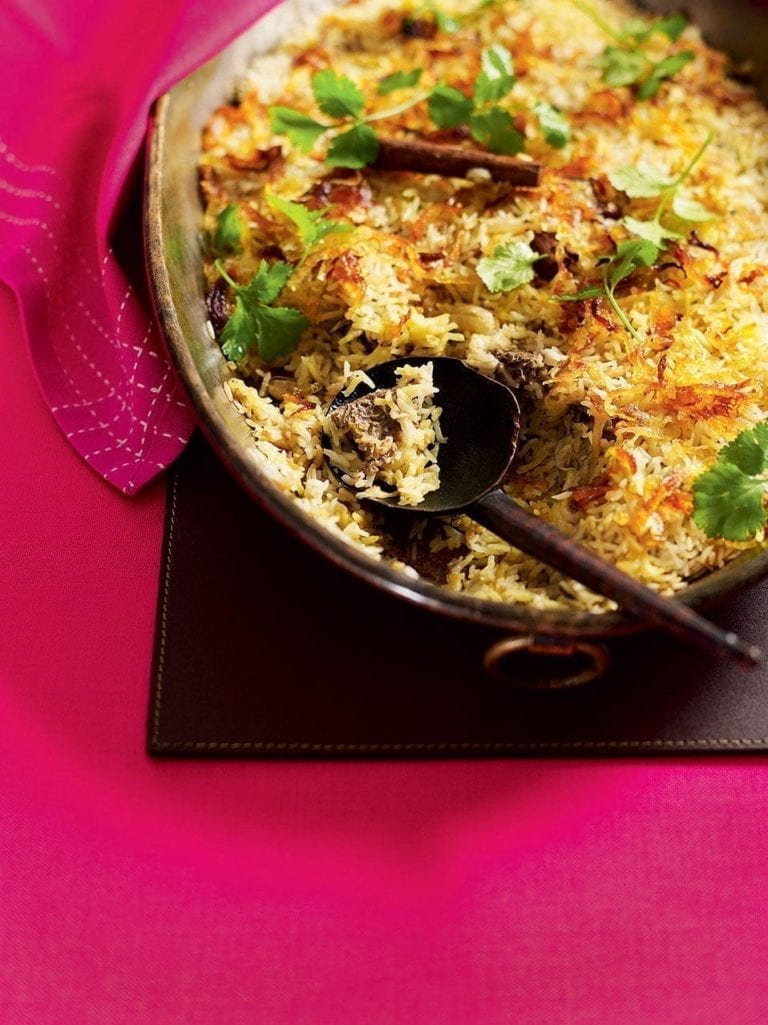 Lamb biryani