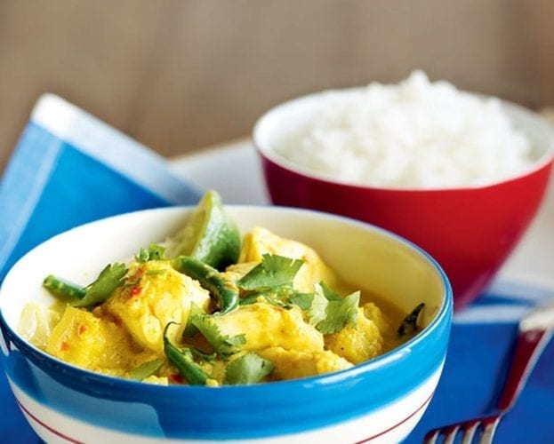 South Indian-style fish curry