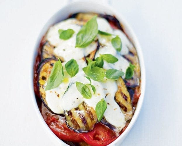 Italian baked aubergines