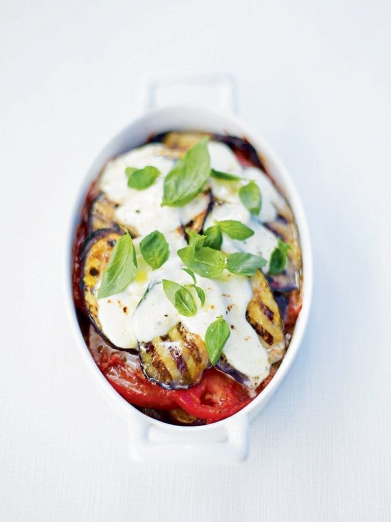 Italian baked aubergines