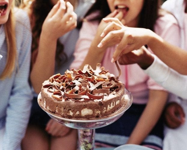 Healthier chocolate ice cream