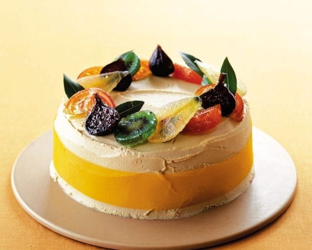 Exotic fruit and spice cake