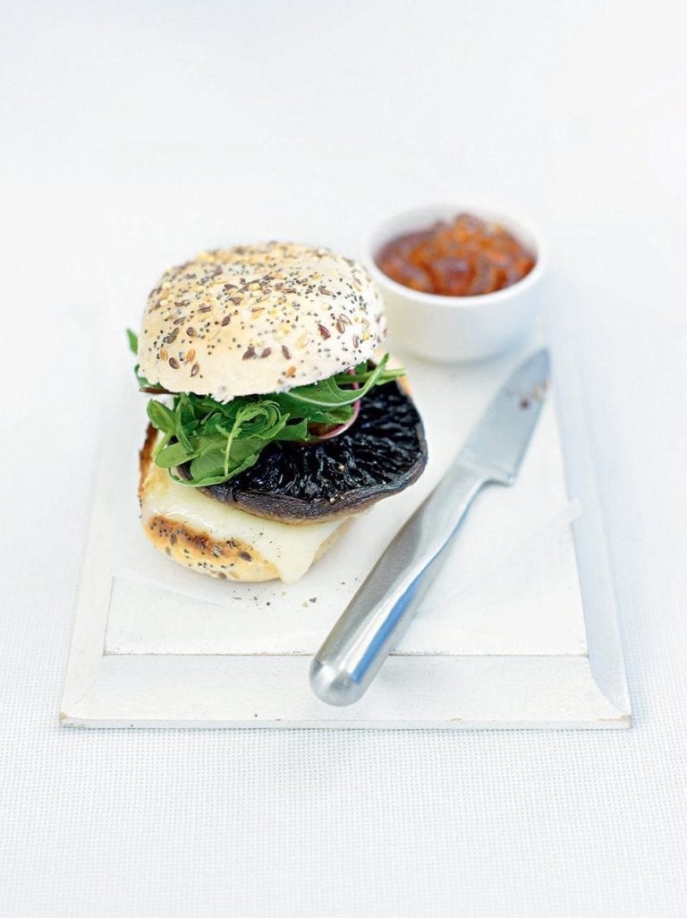 Portobello mushroom burgers