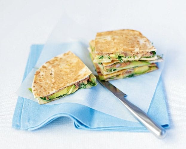 Quick avocado toast with tomato