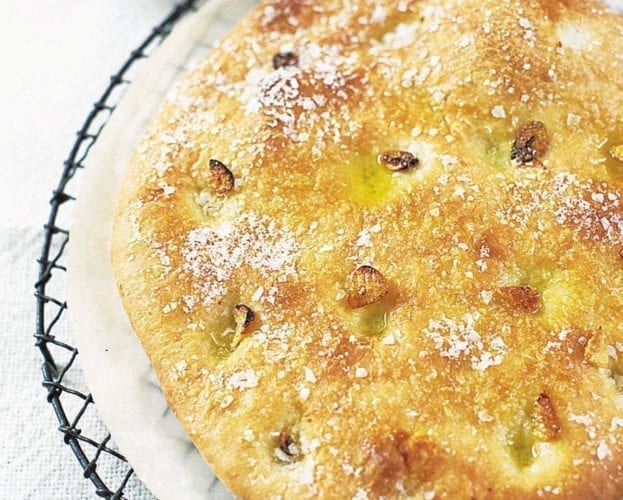 garlic focaccia
