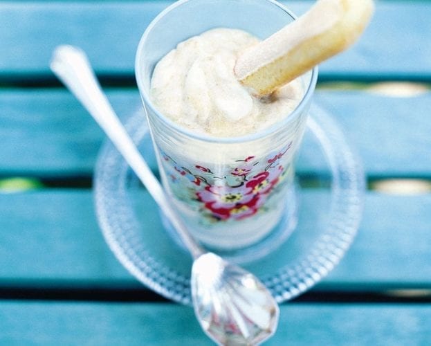 Gooseberry and elderflower fool