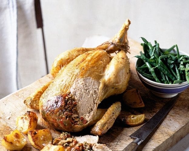 Chorizo-stuffed chicken