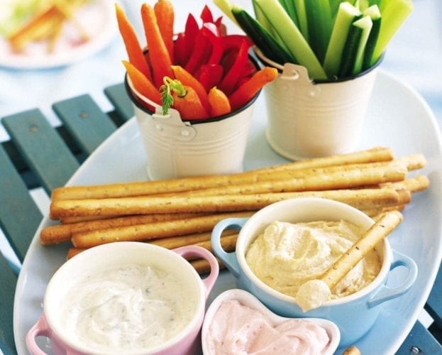 Dips and sticks