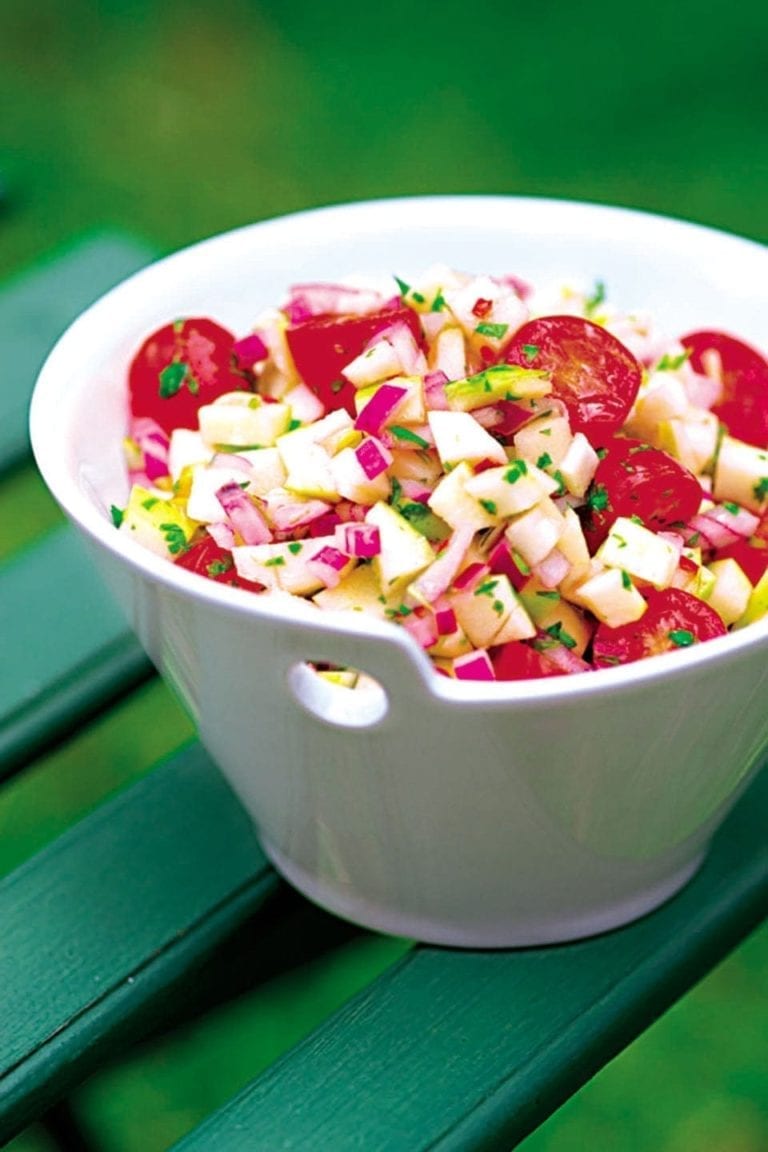 Hot apple salsa