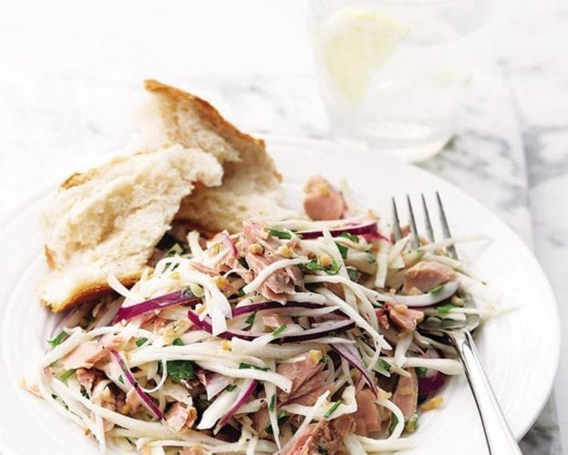 Indian coleslaw with gammon