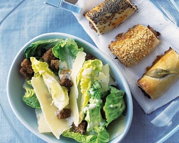 Cheat’s sausage rolls