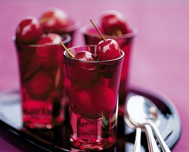 cherries in vodka