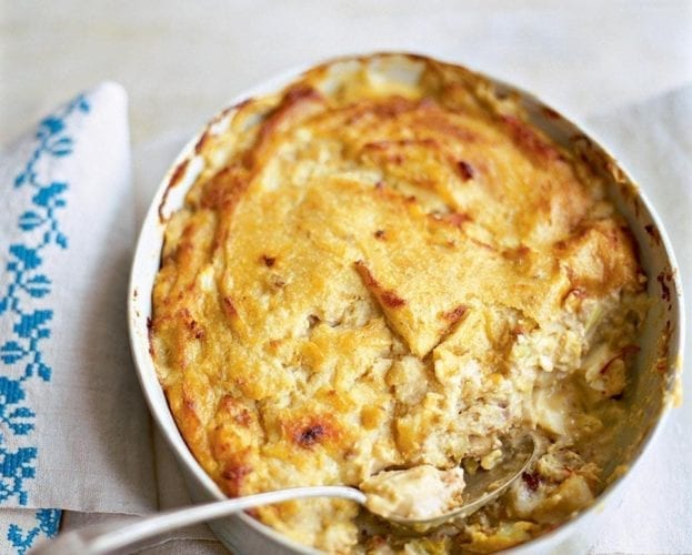 Individual fish pies