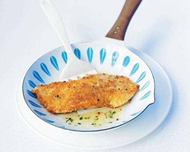 Parmesan turkey steaks