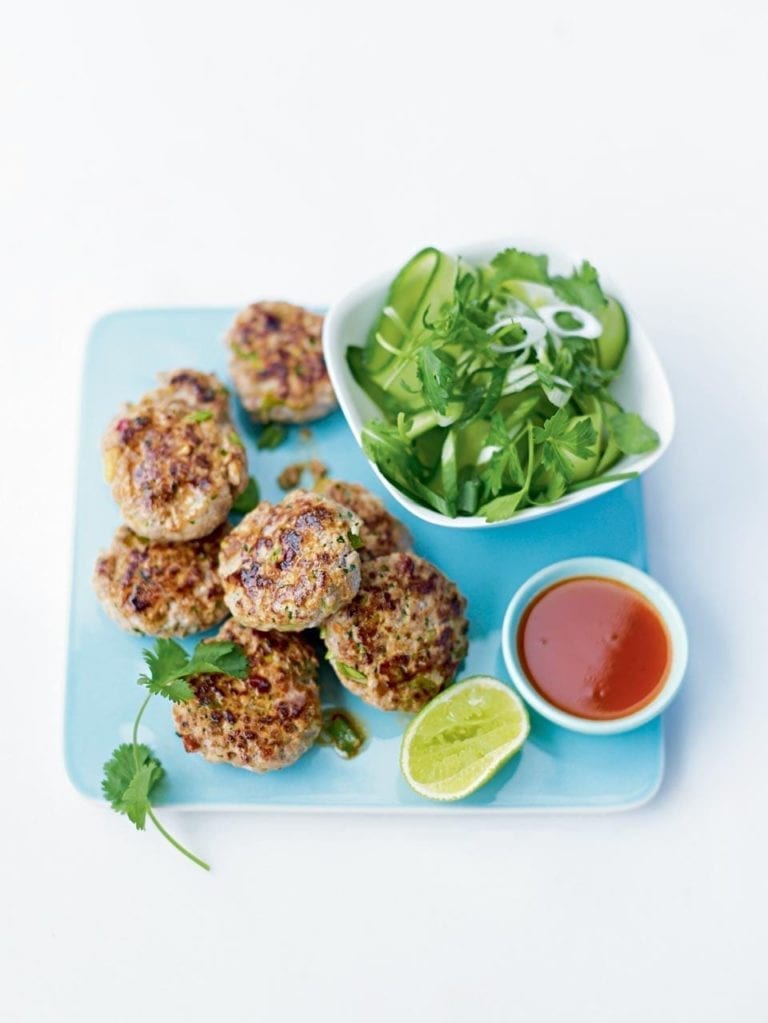 Thai pork patties