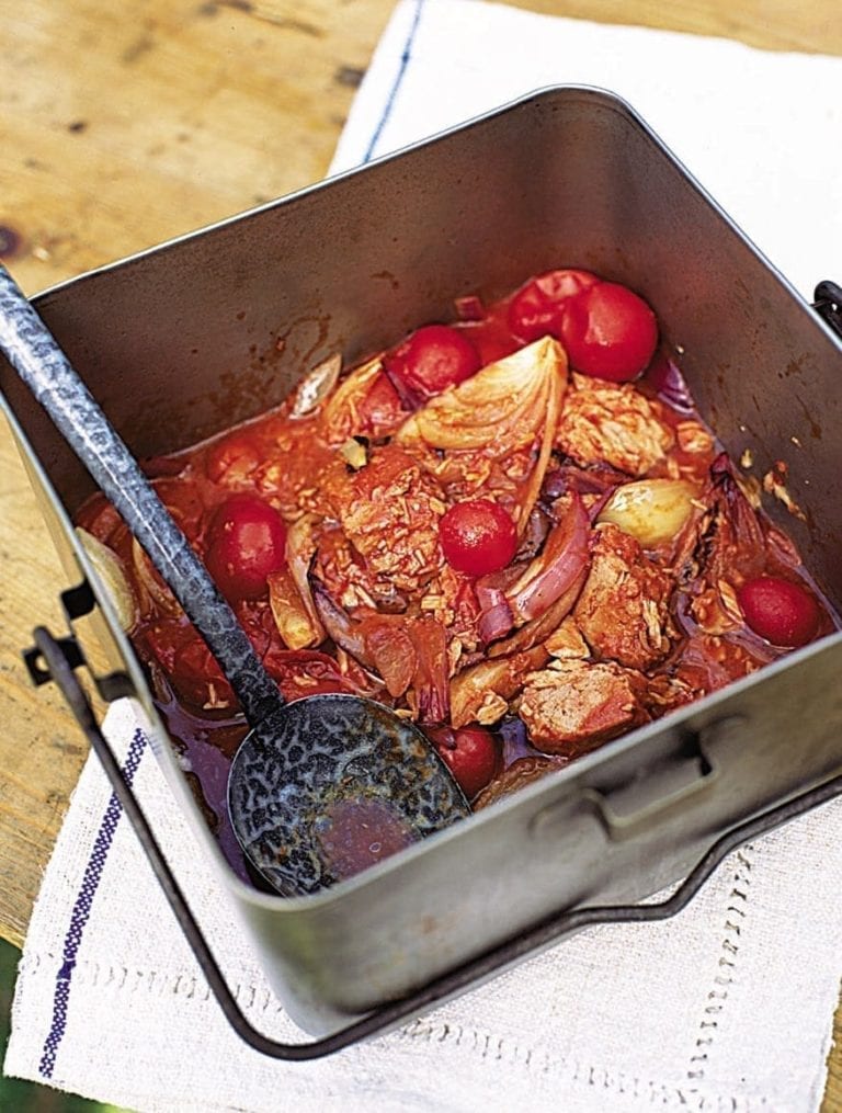 Tuna and tomato fry-up