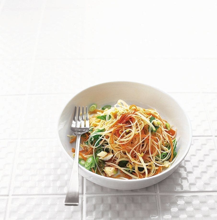 Thai-style crab rice noodles recipe | delicious. magazine