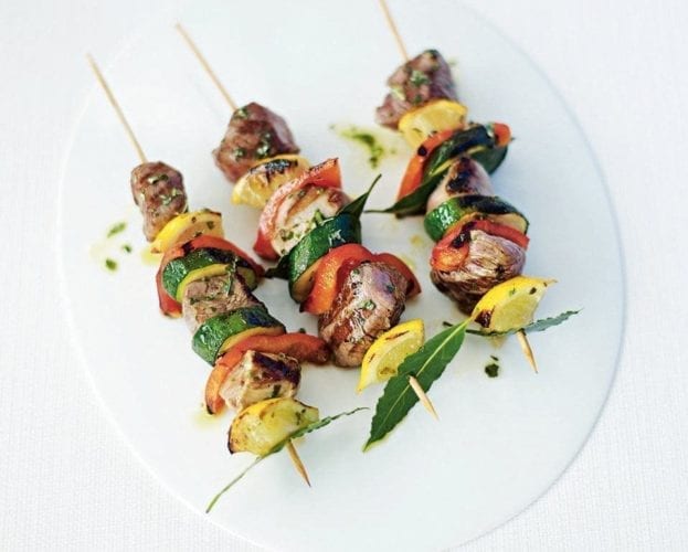 Spicy Indian lamb kebabs