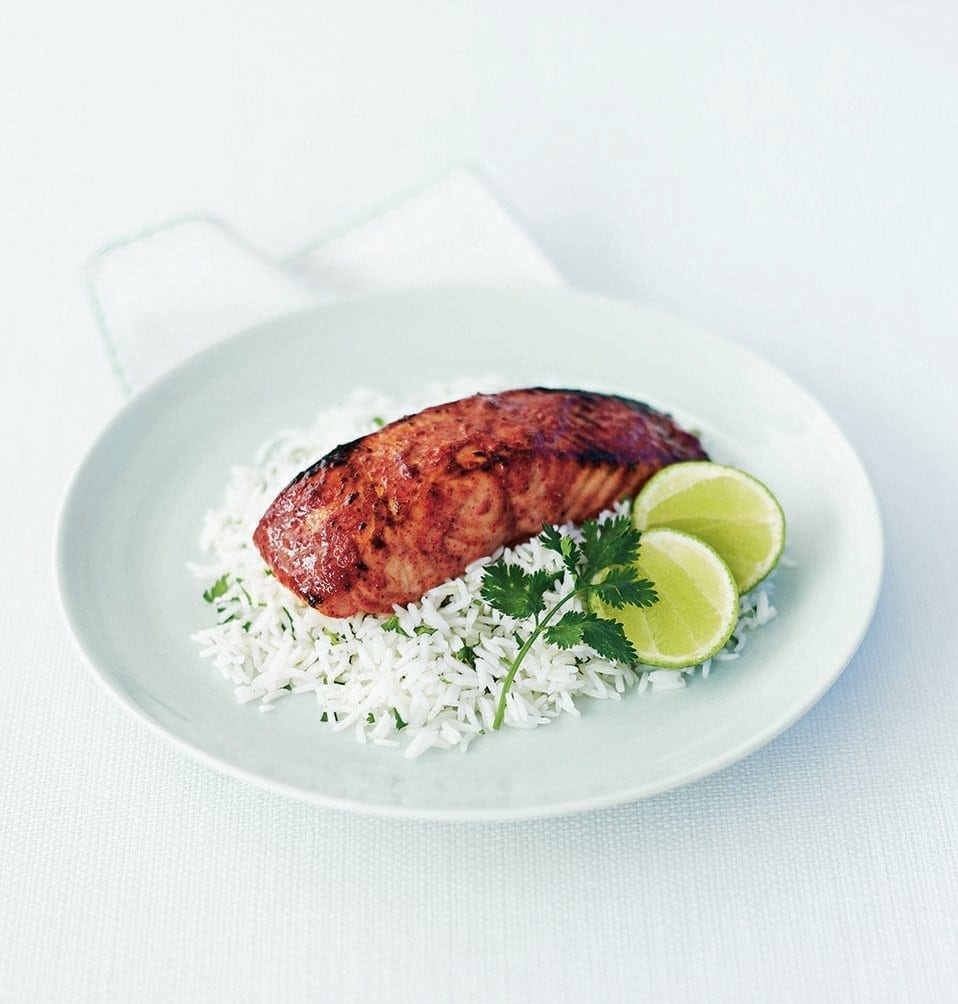 Tandoori salmon steaks recipe delicious. magazine