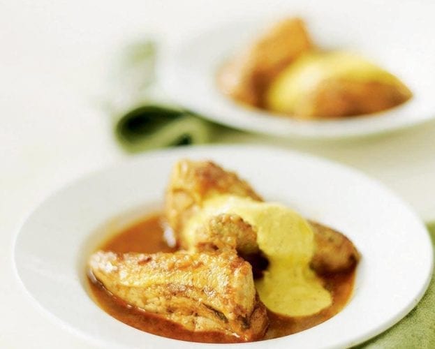Extra special coronation chicken