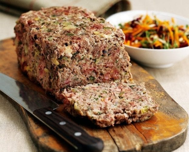 Chilli and pepper meatloaf