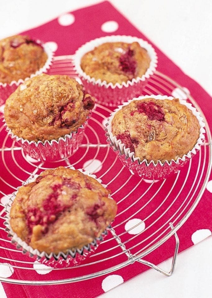 Little raspberry muffins