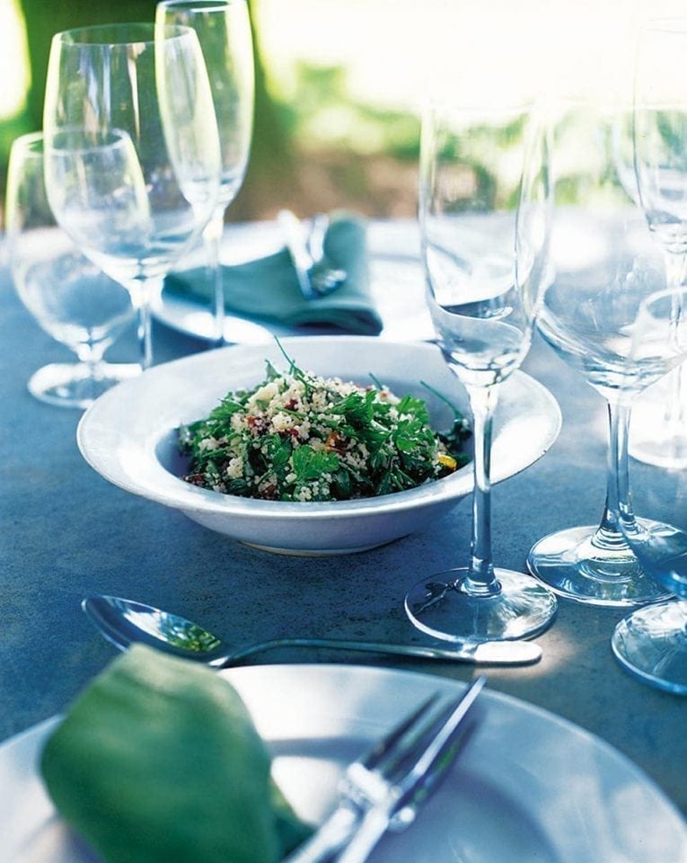 Fresh Italian parsley salad