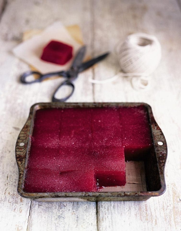 Damson and apple cheese