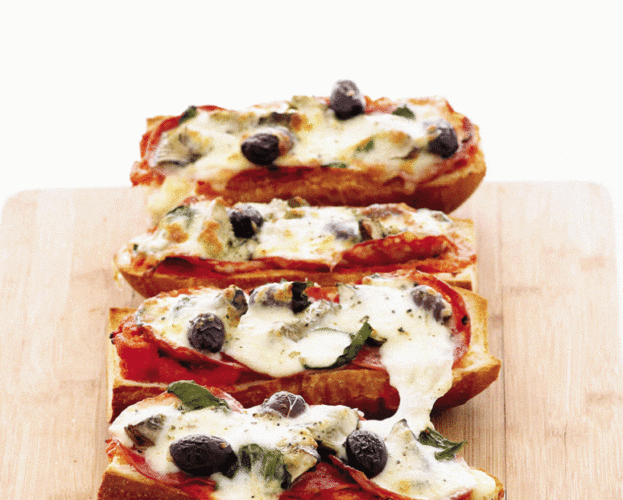French bread pizzas
