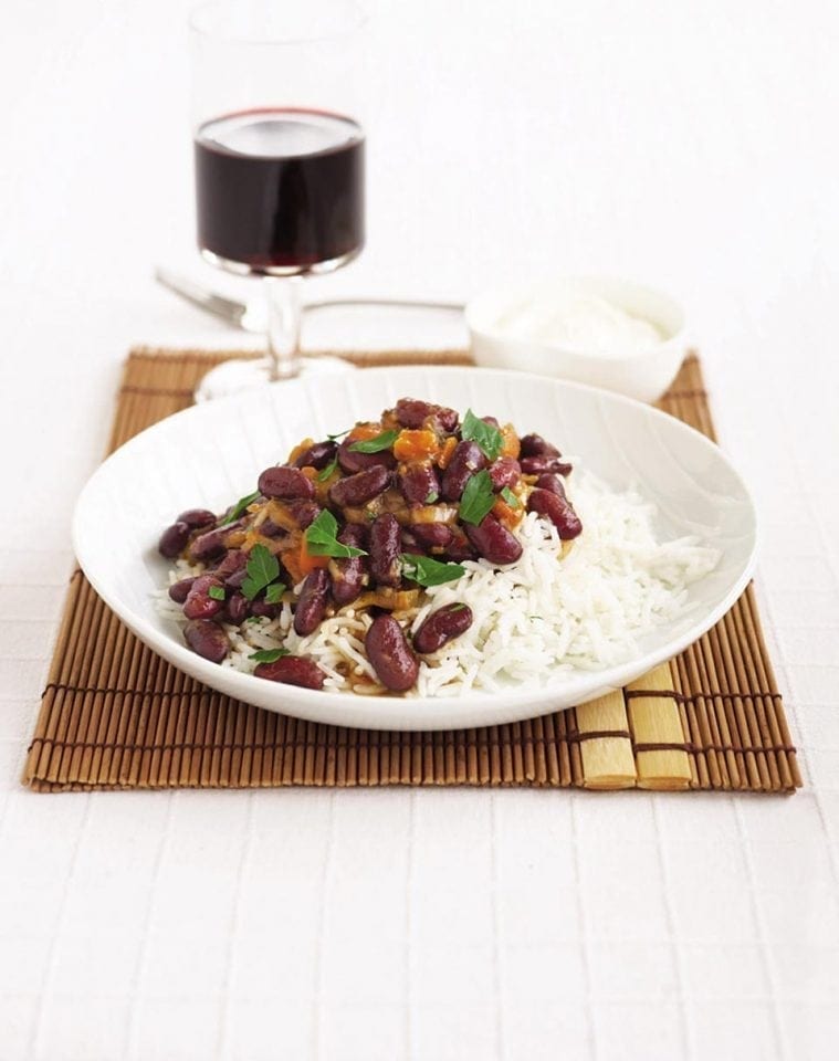 Quick chilli with rice