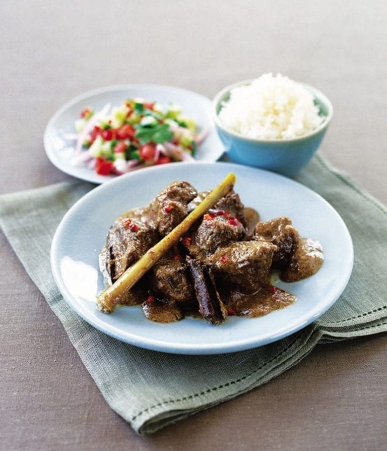 Indonesian beef rendang