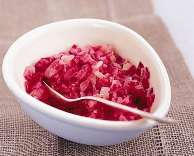 Microwaved sautéed onions