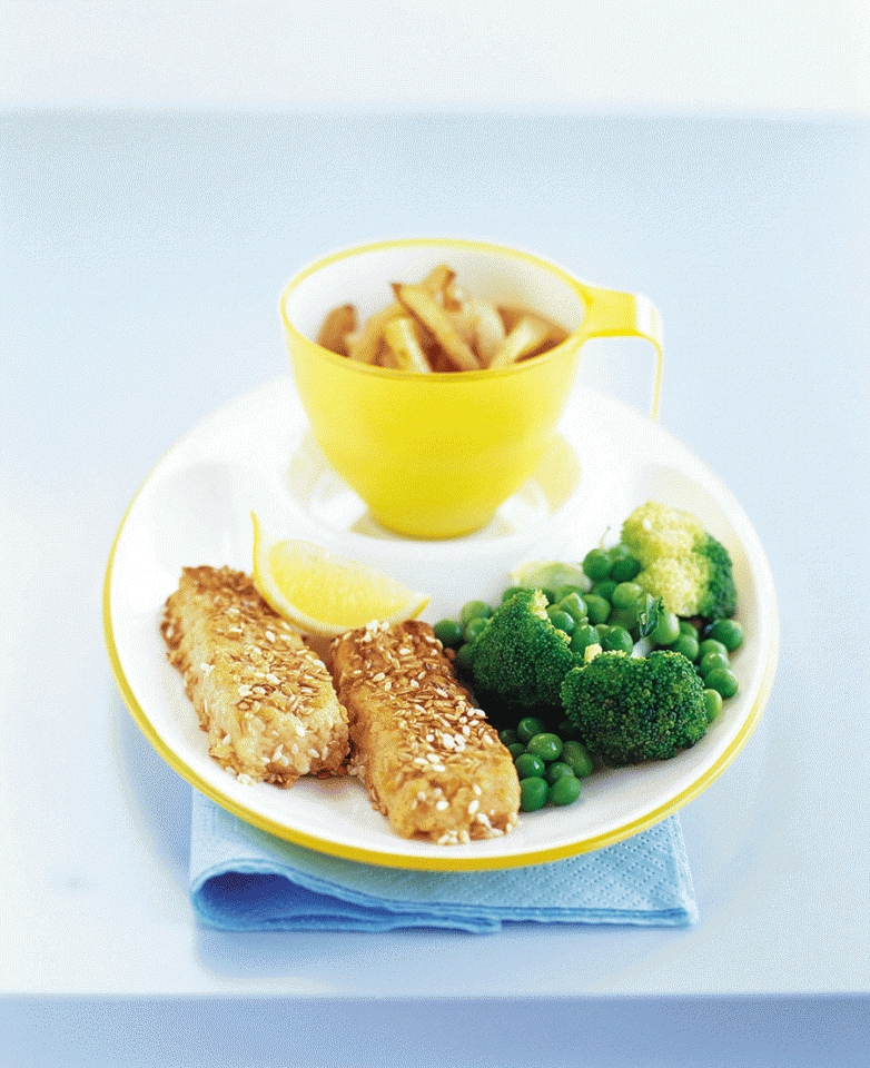 Salmon fishfingers recipe | delicious. magazine