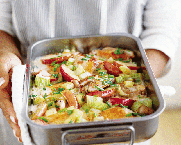 Normandy chicken